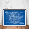 Death Star Prototype Blueprint - Image 2