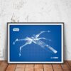 X-Wing Fighter Blueprint - Image 2