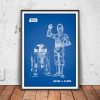 R2-D2 & C-3PO Blueprint - Image 2