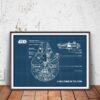 millennium falcon blueprint