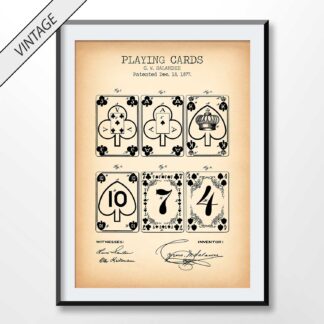 Playing Cards Patent