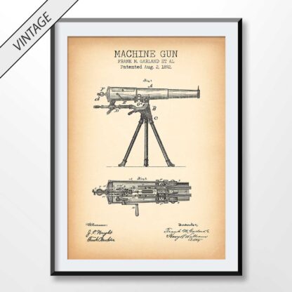 Machine Gun Patent