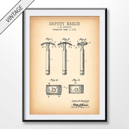 Safety Razor Patent