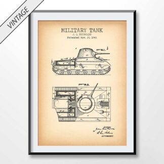 Military Tank Patent