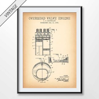 Overhead Valve Engine Patent