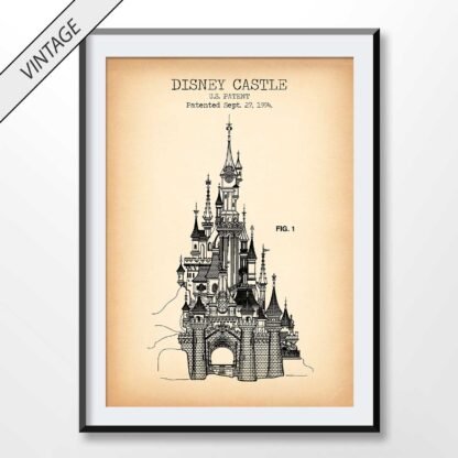 Disney Castle Patent