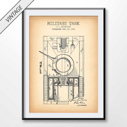Military Tank Patent
