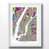 New York Map Colors