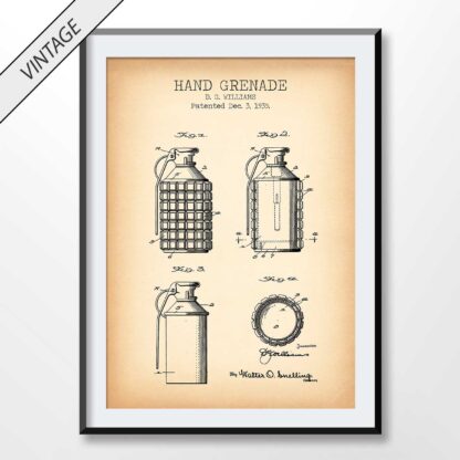 Hand Grenade Patent