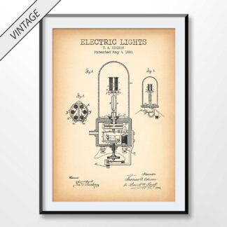 electric lights patent