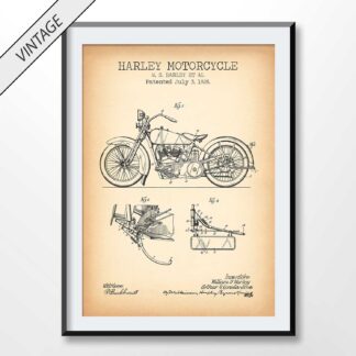 Harley Motorcycle Patent