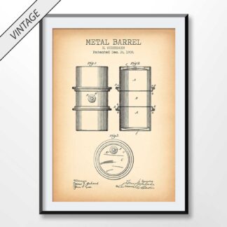 Metal Barrel Patent
