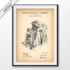Photographic Camera Patent