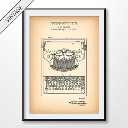 Typewriter Patent