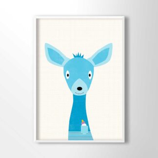 Baby Deer Illustration