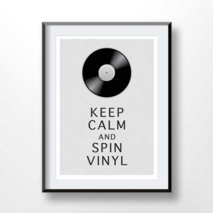 Keep Calm Spin Vinyl