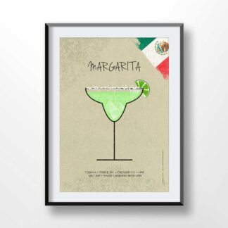 Margarita Cocktail Illustration