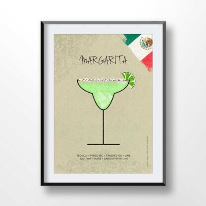 Margarita Cocktail Illustration