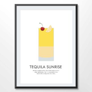 Tequila Sunrise Cocktail Recipe