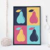 Pear Pop Art Illustration - Image 4
