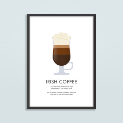 Irish Coffee Illustration