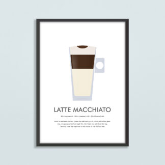Latte Macchiato Illustration