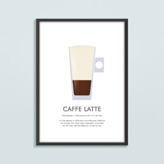 Caffe Latte Illustration