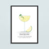 Daiquiri Cocktail Illustration