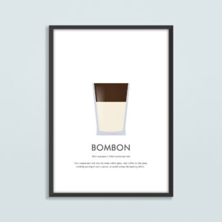 Cafe Bombon Illustration