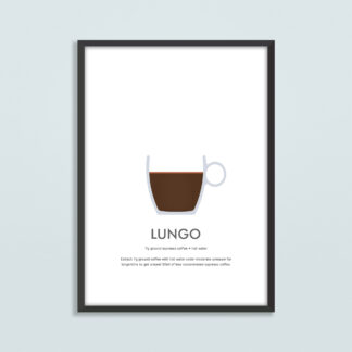 Cafe Lungo Illustration