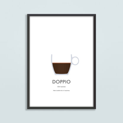 Cafe Doppio Illustration