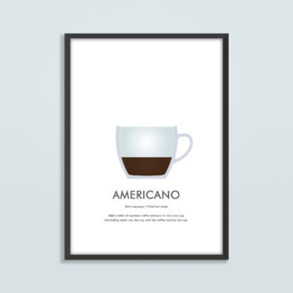 Caffe Americano Illustration