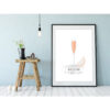 Bellini Cocktail Illustration - Image 2