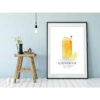 Screwdriver Cocktail Illustration - Image 2