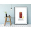 Americano Cocktail Illustration - Image 4