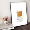 Rusty Nail Cocktail Illustration - Image 9