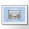 Ghettoblaster Illustration
