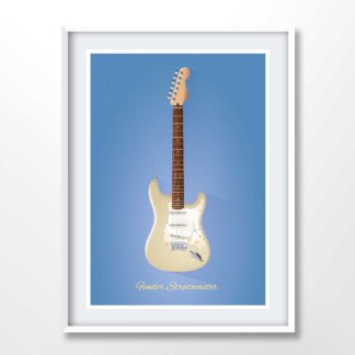 Fender Guitar Illustration