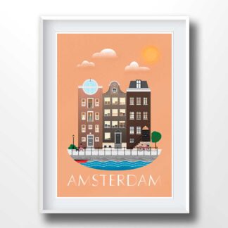 Amsterdam Illustration
