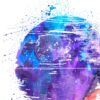 Death Star Watercolor Illustration - Image 3