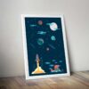 Space Scene Illustration - Image 9