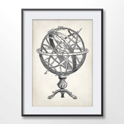 Vintage Celestial Globe