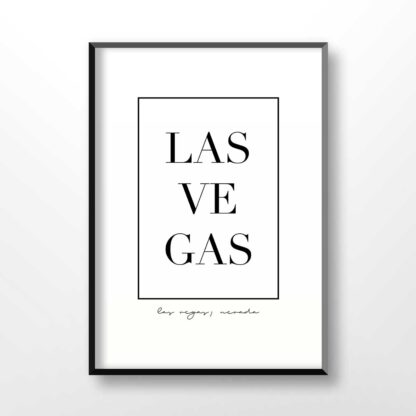 Las Vegas Typography