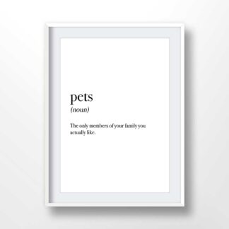 Pets Definition