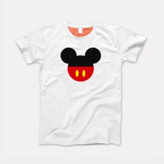 Minimalist Mickey Mouse PNG