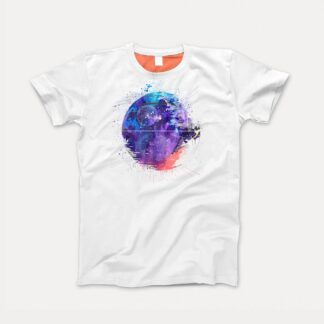 Death Star Watercolor PNG