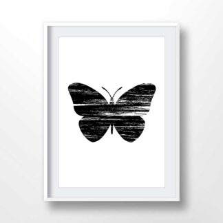 Distressed Butterfly