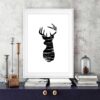 Deer Silhouette Distressed - Image 2