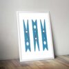 Blue Clothespins - Image 2