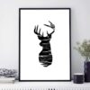 Deer Silhouette Distressed - Image 3